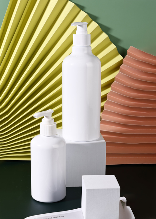 300-500ml PET白色乳液压泵瓶 洗手液瓶