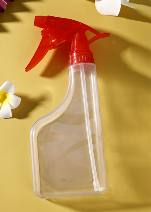 300ml PVC透明手持喷雾枪瓶