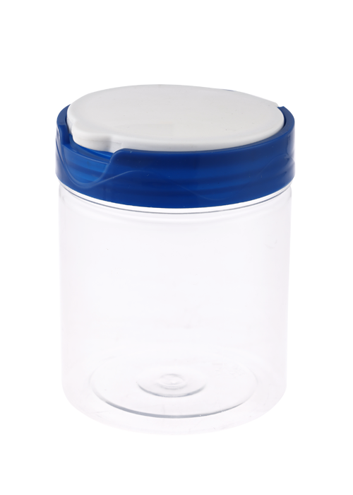 400ml PET透明翻盖坚果杂粮罐